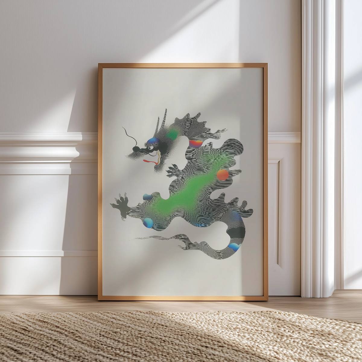 Artwork preview in frame 4